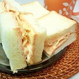オーロラソースで食す☆最高サンドイッチ☆
